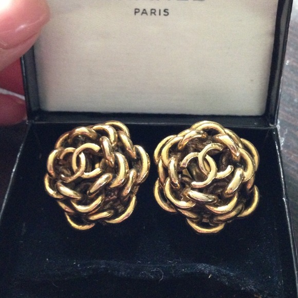 Authentic Chanel earrings