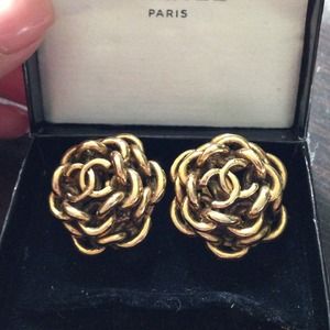 Authentic Chanel earrings