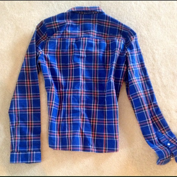 🔻Hollister plaid button up🔺 - Picture 4 of 4