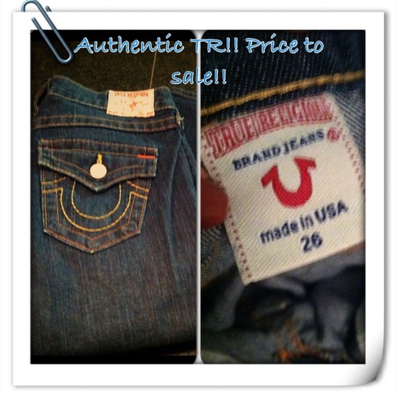 ⛔️👖SOLD⛔️Authentic True Religion Billy
