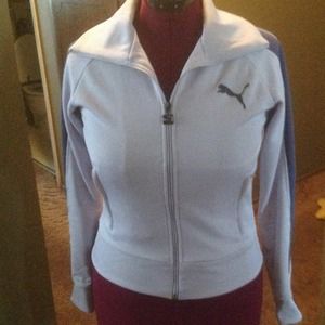 Puma Track jacket light lavender with purple (S)