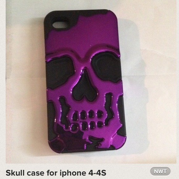 Skull case for iphone 4-4S