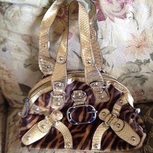 Guess Black & Gold Bag