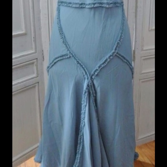 BEAUTIFUL  BLUE DRESS - Picture 4 of 4