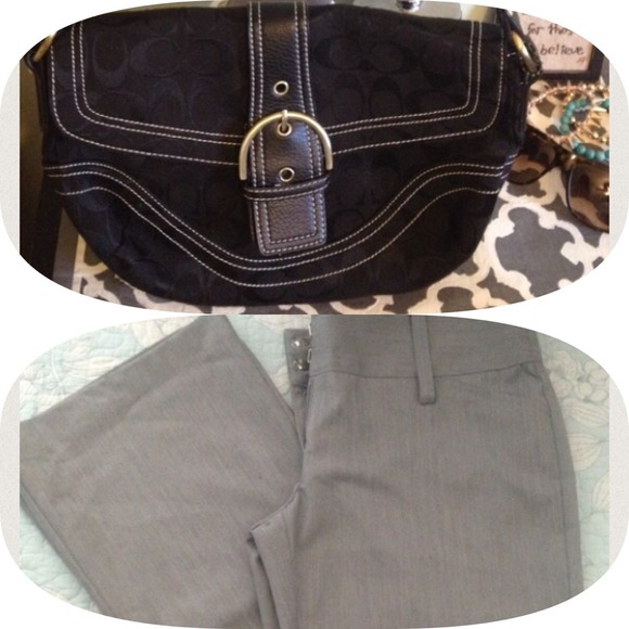 🎉🎉Coach bag and Pants bundle