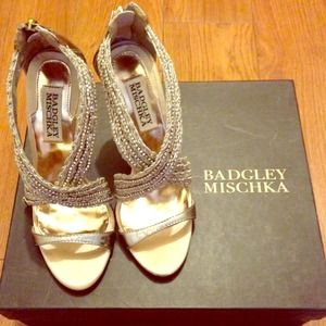 ‼️Reduced Price‼️ Badgley Mischka Jeweled Heels