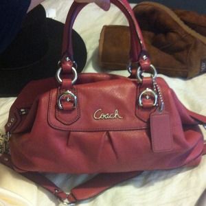 Coach Ashley Leather Satchel authentic