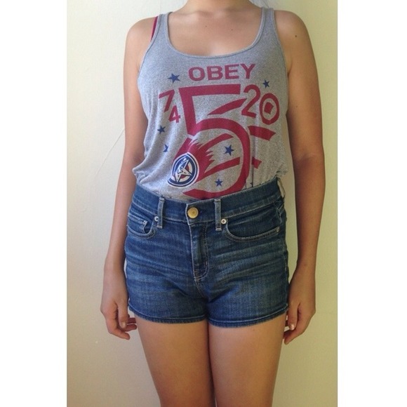 Obey Razor Back Tee - Picture 2 of 4