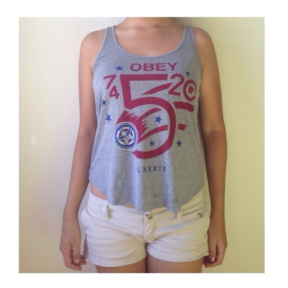 Obey Razor Back Tee - Picture 3 of 4