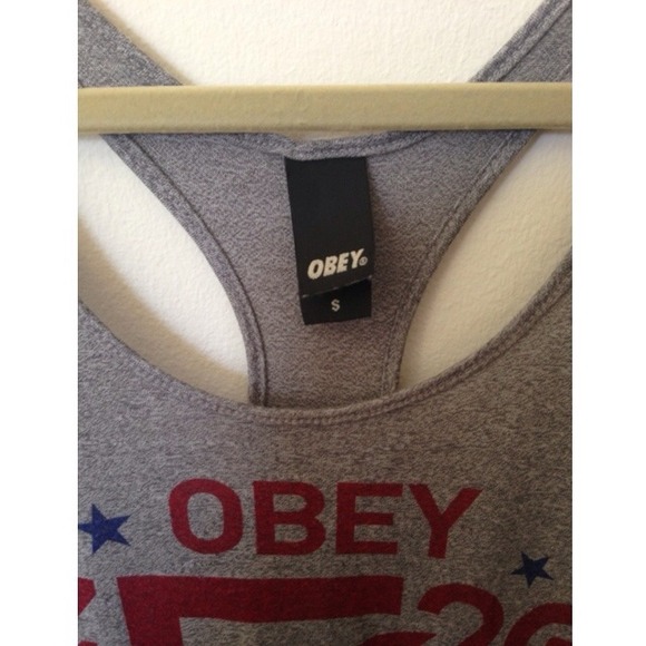 Obey Razor Back Tee - Picture 4 of 4