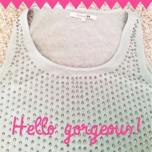 🚫sold🚫Blingy forever 21 tank