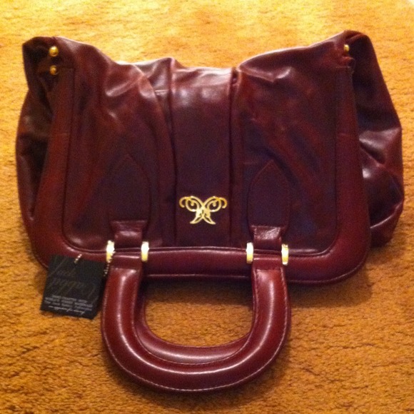 Jack Rabbit ,Concord Burgundy Handbag - Picture 2 of 4