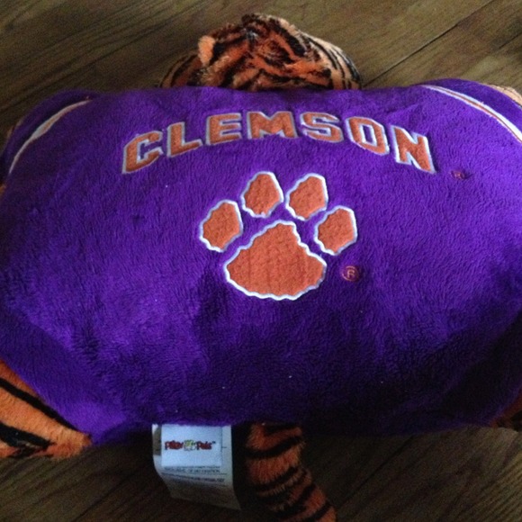 Clemson tigers pillow pet