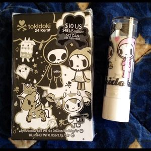 💢SOLD💢 Tokidoki eye shadow palette and lip balm