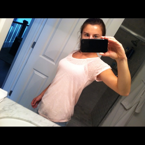 T-shirt, peach color