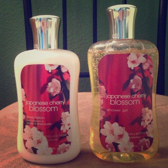 New: Bath & Body Works lotion AND shower gel!