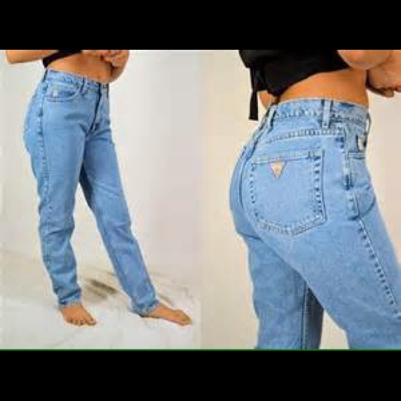 High waist Guess jeans