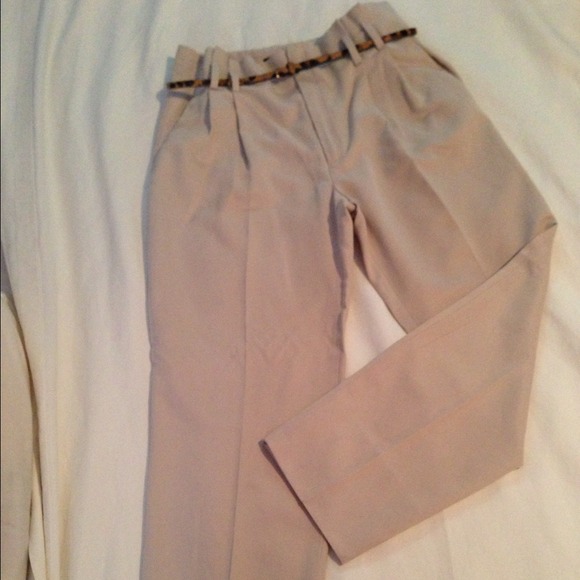 Zara High-Waisted Cropped Pant.