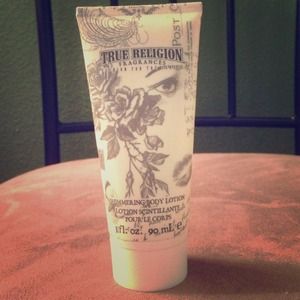 True Religion Shimmering Body Lotion!!