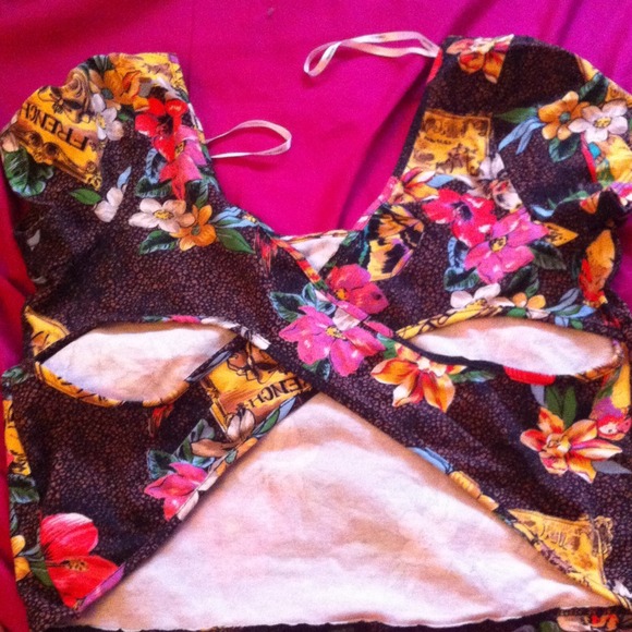 Floral crop top - Picture 2 of 2