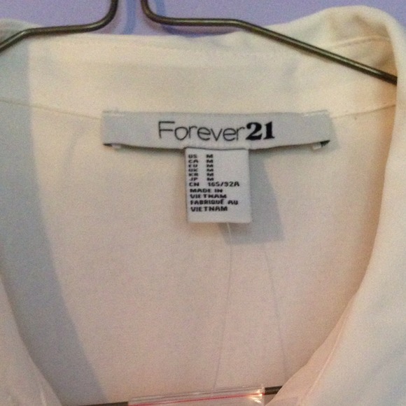 Forever 21 Sheer Ruffle Blouse - Picture 3 of 3