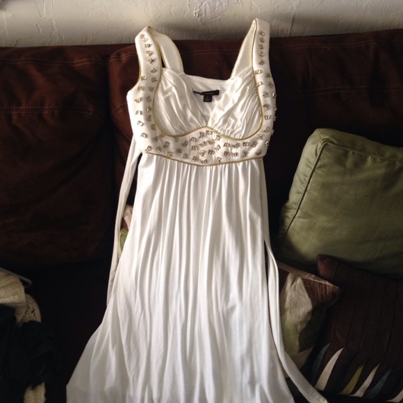 Beautiful sweet heart scoop butterfly dress