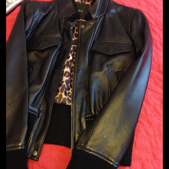 Leather jacket