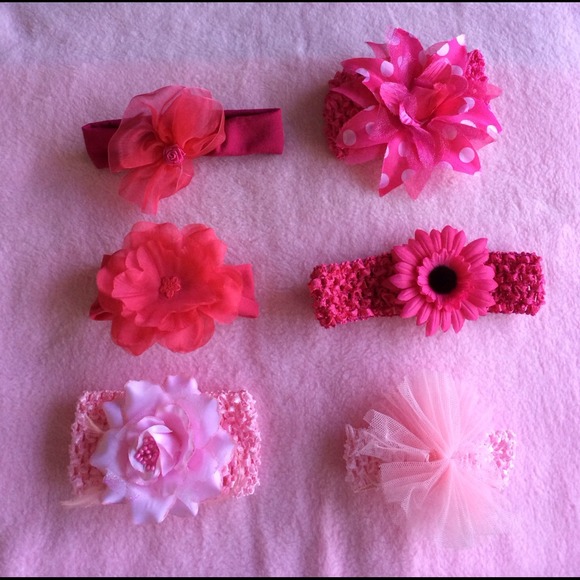 Bundle Of Baby Girl Headbands 🎀