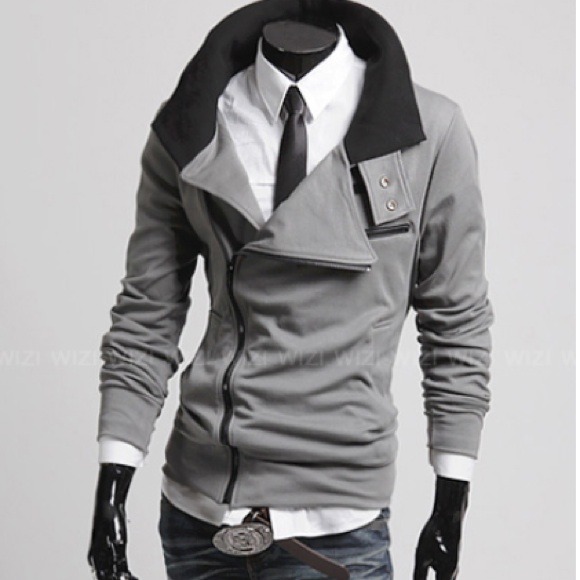 YESSTYLE Jackets & Coats Asymmetrical Zip Up Jacket Mens Poshmark
