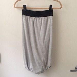 Striped Jersey Skirt Sz XS