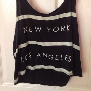 Brandy Melville Los Angles/New York tank ❤️