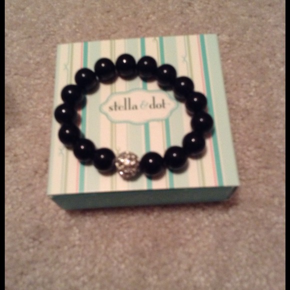 SOLD!!!!  Stella & dot Soiree Pearl Pave Bracelet