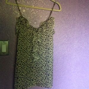 Cheetah top