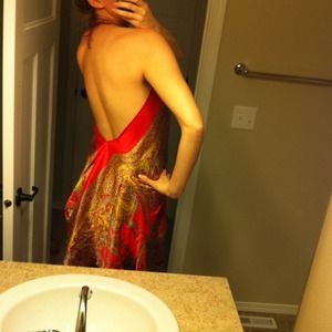 ❌TRADED❌ Sexy backless silky dress!