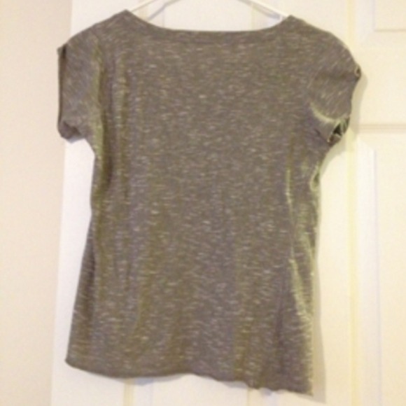 ‼️SOLD‼️Gray V-Neck - Picture 2 of 3