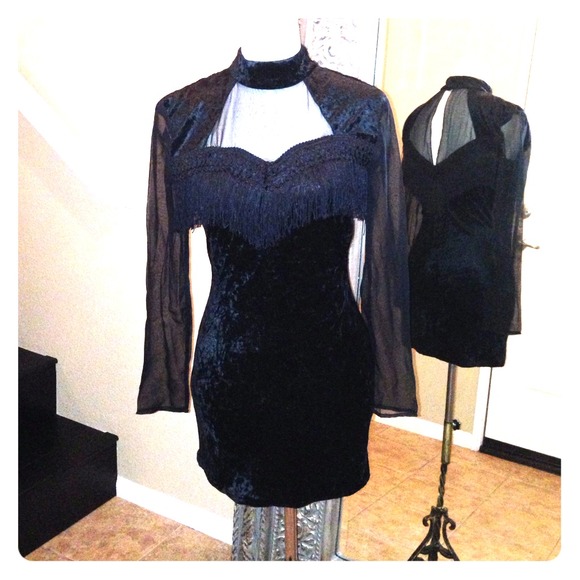 Vintage Velvet LBD