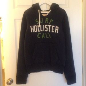 MEN's Hollister Navy Hoodie