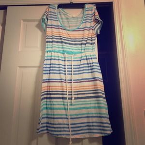 Bundle 2 XXI forever 21 striped dress sz small