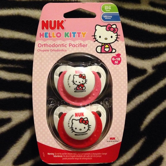 🚫TRADED🚫Hello Kitty NUK Orthodontic Pacifiers