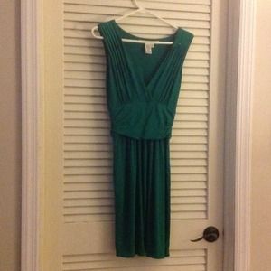 Fun night on the town kelly green dress!