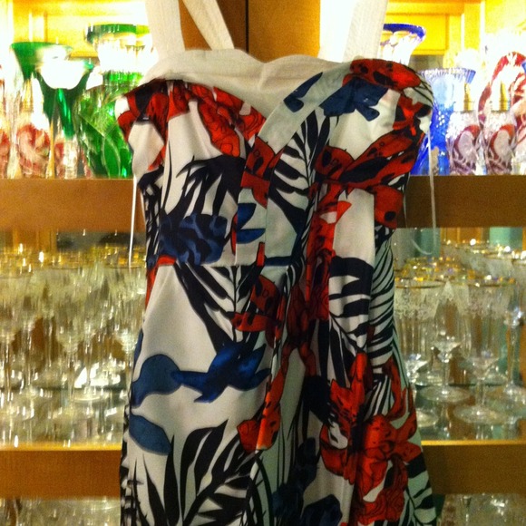Flower print dress
