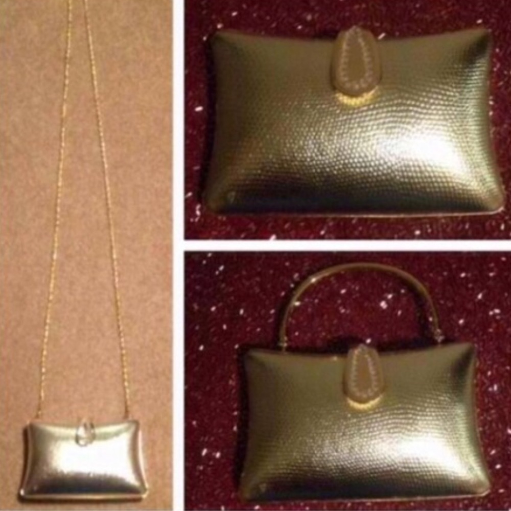 Vintage 3 Way Gold Evening Purse