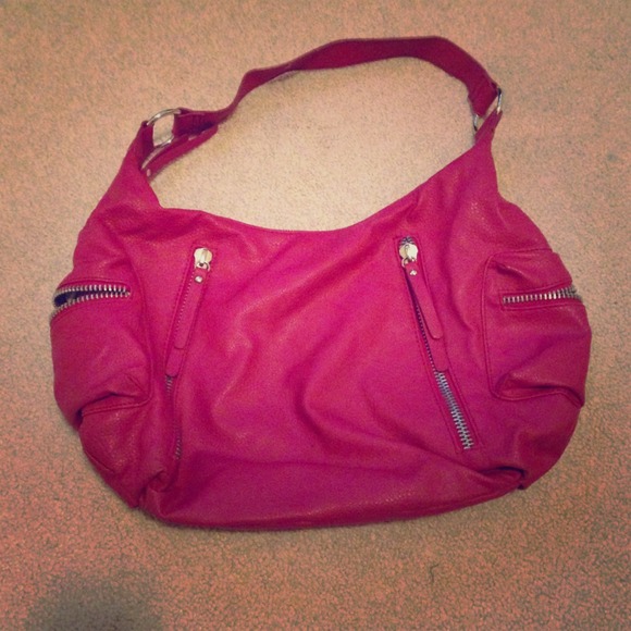 Sold as Bundle- Red hobo bag from Target.