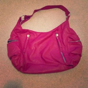 Sold as Bundle- Red hobo bag from Target.