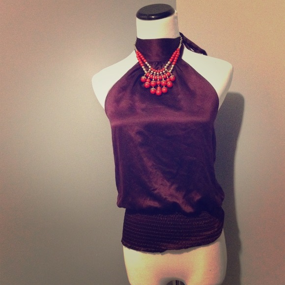 ❌❌SOLD❌❌ DKNY blouse top purple small