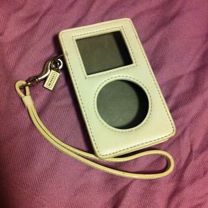 AUTHENTIC Coach iPod case/wristlet