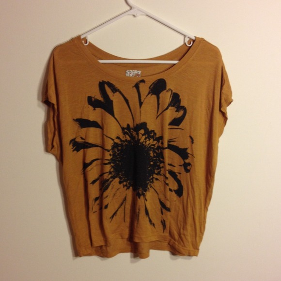 Mustard Sunflower Shirt!