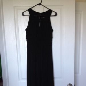Floor Length Black Formal Dress