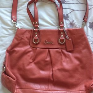 Salmon Coach Purse