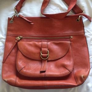 Fossil Burnt Orange Purse